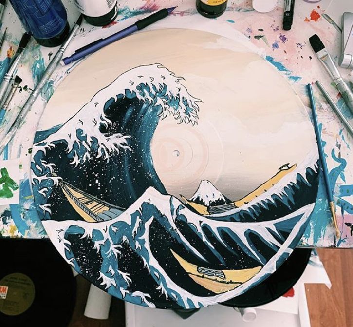 The Great Wave Study